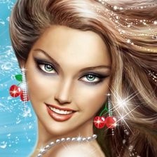 Схема вышивки «Сказочная девушка»