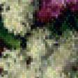 Предпросмотр схемы вышивки «Сирень в корзинке» (№711144)