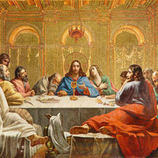 Схема вышивки «Тайная вечеря»