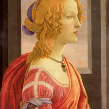 Схема вышивки «Симонетта Веспуччи»