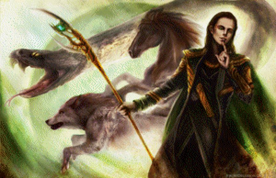 Вестники Рагнарёка - мифология, локи - предпросмотр