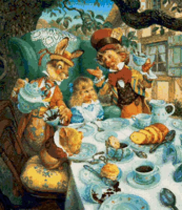 №711538 - алиса в стране чудес, иллюстрация, сказки - предпросмотр