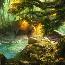 Схема вышивки «фентези»