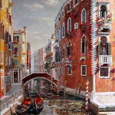 Схема вышивки «Венеция»