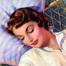 Схема вышивки «девушка пин-ап»