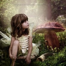 Схема вышивки «маленькая фея»