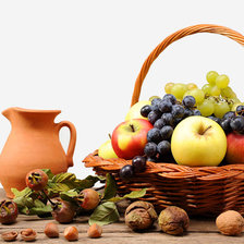 Схема вышивки «Фруктовая корзина»