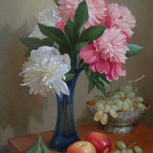натюрморт с пионами