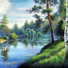 Схема вышивки «картина капырина»