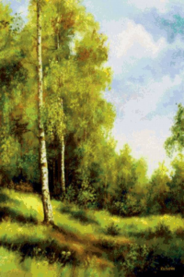 картина капырина - пейзаж, природа - предпросмотр