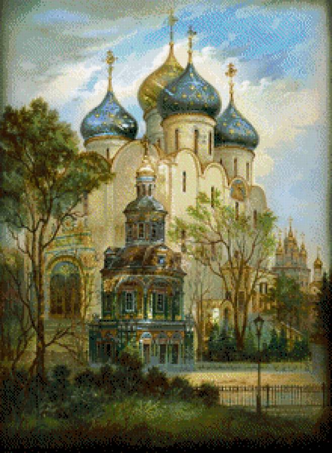 Дорога к храму 2 - религия, храм, пейзаж - предпросмотр