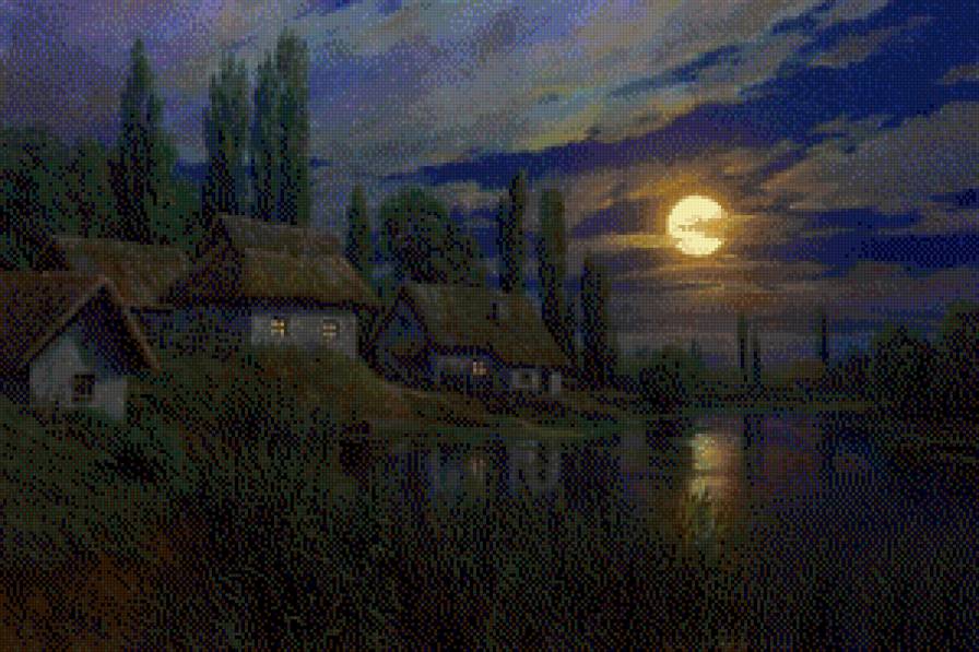 Деревенский мотив 6 - пейзаж, природа - предпросмотр