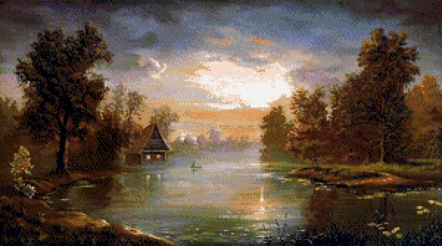 Деревенский мотив 16 - пейзаж, природа, деревня - предпросмотр