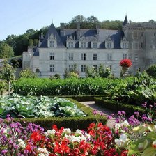 Схема вышивки «Замок Вилландри»