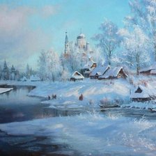 Схема вышивки «Дорога к храму 6»