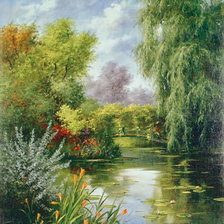 Схема вышивки «Пейзаж 3»