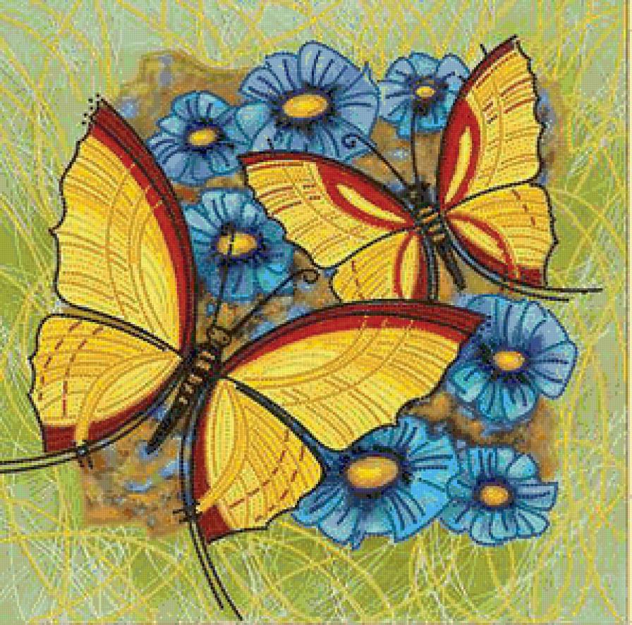 Бабочки - природа, бабочки - предпросмотр