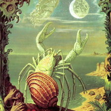 Схема вышивки «рак»