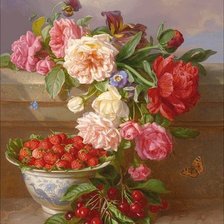 Схема вышивки «серия "натюрморт"»