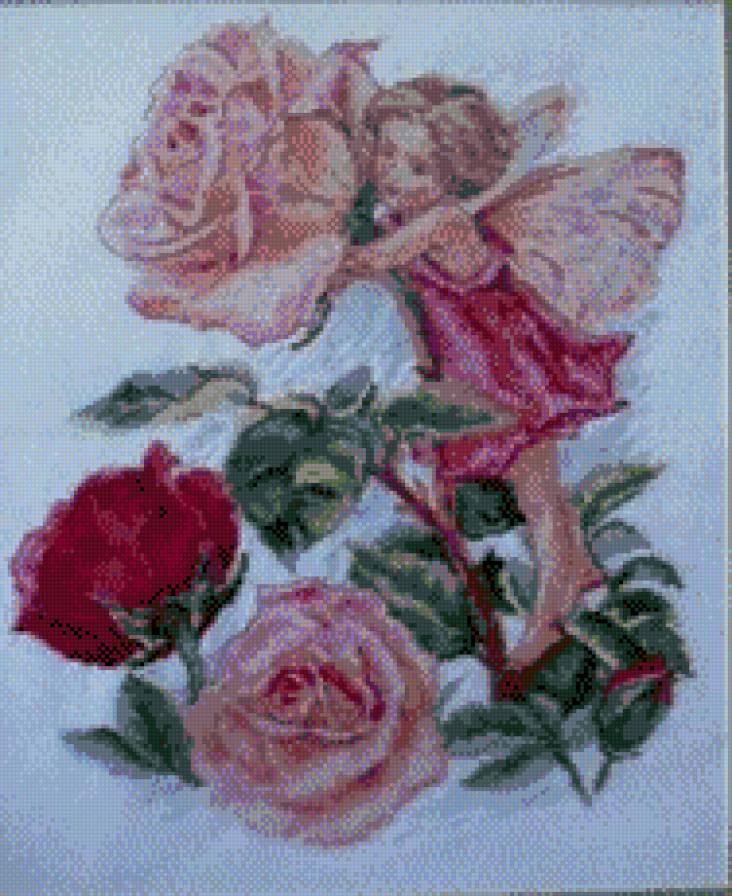 Roze i dziewczynka - roze - предпросмотр