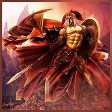 Схема вышивки «Арес, Бог войны»