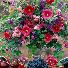 Схема вышивки «цветы»