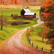 Схема вышивки «природа»