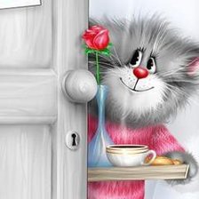 Схема вышивки «с добрым утром»