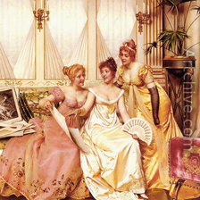 Схема вышивки «вечер»