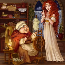 Схема вышивки «сказки»