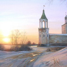 Схема вышивки «Дорога к храму 12»