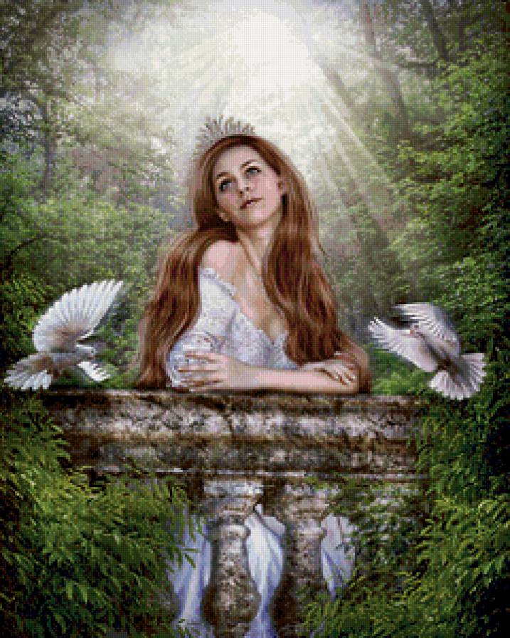 мечтательница - девушка - предпросмотр