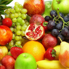 Схема вышивки «Фруктово-ягодный натюрморт»