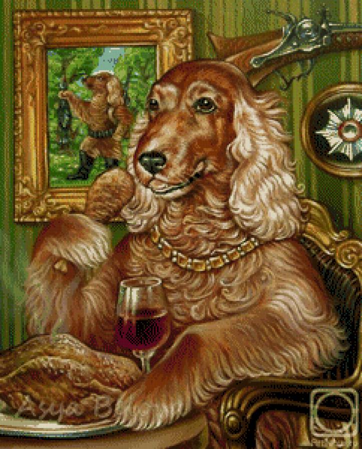 серия "собаки" - животные.собака - предпросмотр