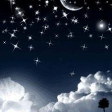 Схема вышивки «ночь»