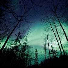 Схема вышивки «ночь»