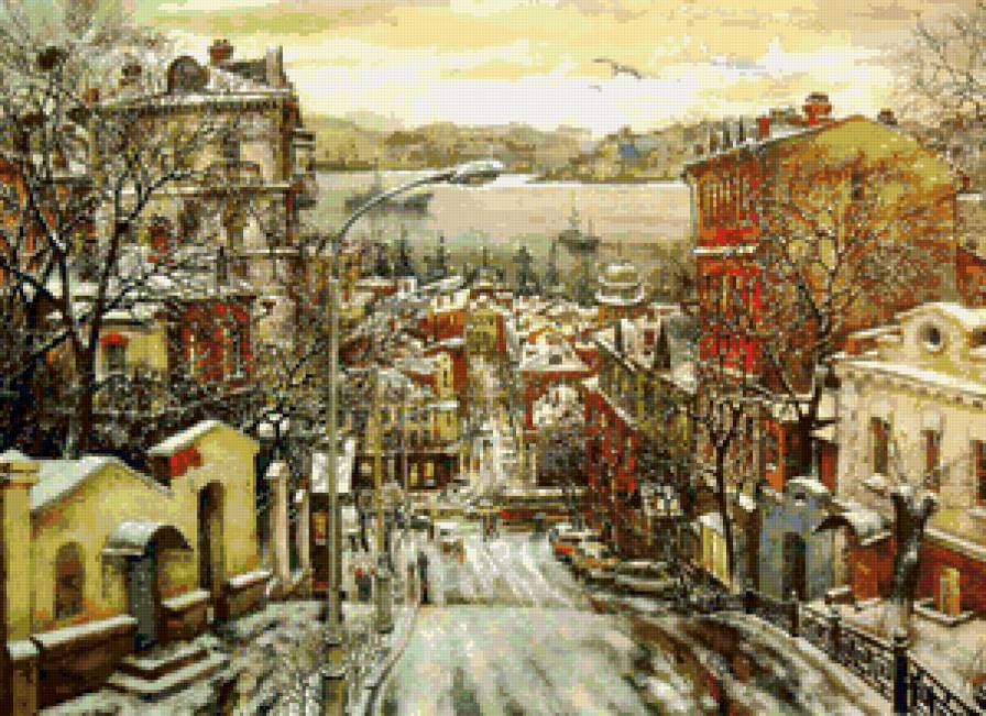 город - дом, природа, пейзаж - предпросмотр