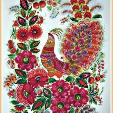 Схема вышивки «русские народные мотивы»