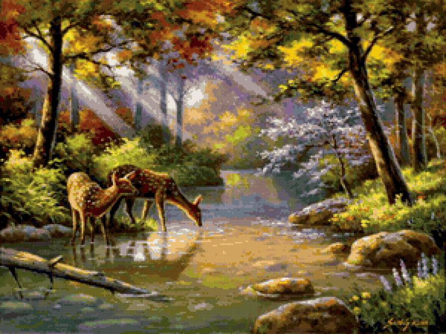 картина - картина, природа, пейзаж - предпросмотр