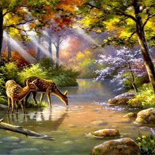 Схема вышивки «картина»