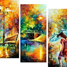 Схема вышивки «трио»