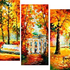 Схема вышивки «осень»