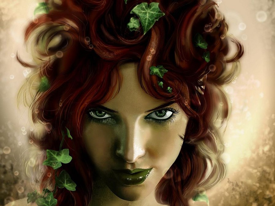 Нимфа - нимфа, рыжая, девушка - оригинал