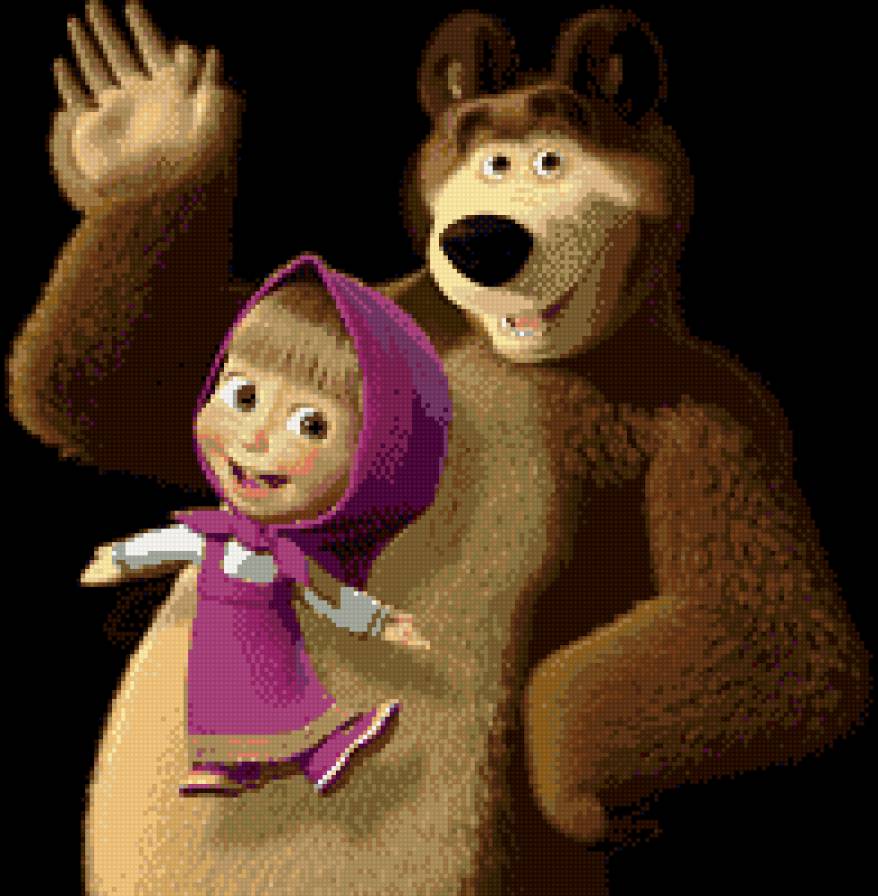 Маша и Медведь - маша, медведь, мультфильм - предпросмотр