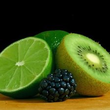 Схема вышивки «фрукты»