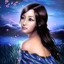 Схема вышивки «красота востока»