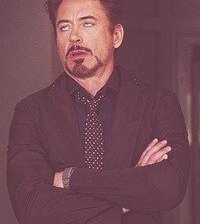 Схема вышивки «Роберт Дауни младший»