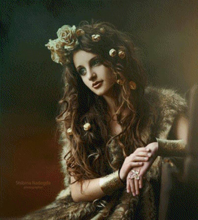 Винтаж - винтаж, девушка, красота - предпросмотр