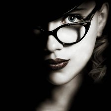 Схема вышивки «Девушка»