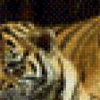 Предпросмотр схемы вышивки «Тигрица» (№716907)
